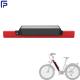 36V  48V IPX5 Waterproof Electric Bicycle Battery Shock Resistant 600-1200 Times Cycle Life