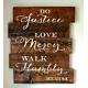 Vintage Style Hanging Wooden Plaque Signs , Home Decor Signs Sayings