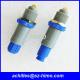 1P series male and female 6 pin Lemo plastic push pull connector multi-color available