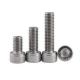 Customized titanium screws of various lengths