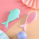 MHC Silicone Bath Brush Set Body Baby Bath Products Cute Facial Cleansing Hair Back Scrubber For Shower