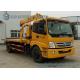 Customized FOTON Diesel 8 Ton / 10 Ton Tow Truck With Crane