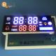 Multicolour Custom LED Display Wide Viewing Angle For Oven Timer Control Panel