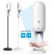 Floor Standing White Electric 1100ml Visible Automatic Foam Soap Dispenser