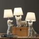 Danish Designer Table Lamp Resin Pet Dog Table Lamps For Living Room Bedroom Study Desk Light(WH-MTB-10)