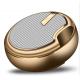 Aux Line Tf Card Wireless Bluetooth Speakers Hd Sound Gold Color Bluetooth 4.2 Sync