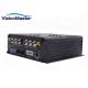 4 CH Playback 1080P H265 Mobile DVR Recorder 2 * 2TB HDD Modular Design With GPS 4G