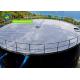 Stainless Steel Bolted Industrial Wastewater Storage Tanks With Membrane Roof