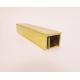 Smooth Surface C38500 Brass U Shaped Channel For Window Track