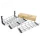 Adjustable Cable Management Tray for Desk No Drilling Required Large Space Metal Tray