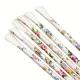 Food Grade Safe Paper Spoon Straws For Birthday Party Baby Shower FDA Approved