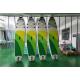 Customized Green And Yellow Inflatable SUP Board Stand Up Paddleboard