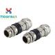 Nickel Plated Fire Rated Explosion Proof Cable Gland With Rubber Sealing