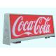 6000 Nits Taxi LED Display Aluminum Cabinet For Effective Advertising