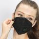 Low Breath Resistance N95 Anti Pollution Face Mask With Contoured Nose Clip
