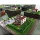 80x80cm Diorama Architect Model For Single Villa , Market Scale 3d Model For Real Estate