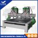 Multi Head CNC Router Woodworking Machine With 6 Heads DSP Control System