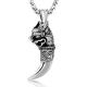 Titanium Stainless Steel Pendant Necklace Dragon Cobbra Wolf Tooth Style(SP183)