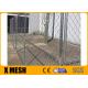 6ft High By 10 Ft Wide Chain Link Mesh Fencing Astm Standard For Perimeter Patrol