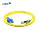 Duplex Singlemode Fiber Optic Patch Cables SC to FC Optical Fiber Cable Jumper
