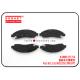 ISUZU DMAX 4X4 TFR Front Disc Brake Caliper Pad Kit 8-98051117-0 8980511170