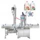 Plastic HDPE Milk Bottle Screw Capper Pneumatic Pressure Lock Screwing Capping Machine