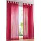 Drape Panel Custom Window Curtains Red Printing With 78.7x39.4 Inch Size