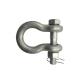 Hot Dip Galvanized Carbon Steel 120KN 16mm D Shackle