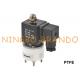 PTFE Body Anti Corrosion Solenoid Valve 1/4'' 3/8'' 24VDC 220VAC