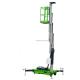 Portable 130kg 6m Aerial Work Platform Lift Hydraulic Aluminum Alloy Electric