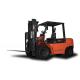 Diesel Three Wheel Electric Forklift With Double Front Wheel , Hydraulic