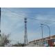 180KM / H Mobile Network Tower , Cellular / Mobile Phone Microwave Tower