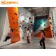 Mobile Kids Climbing Wall Artificial Children Automatic Belay Climbing Wall