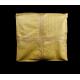 Poly Pale Yellow Fibc Bulk Bags 0.5t Cross Corner Large Opening
