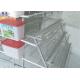 Metal Poultry Layer Chicken Cage , Poultry Layer Cage Anti - Rust Feature