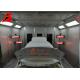 Car Repair Spray Booth With Infrared Light Heat System