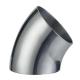 Monel 400 UNS N04400 2 STD Nickel Alloy Steel Butt Welded Pipe Fittings Steel 90 Degree LR Elbow