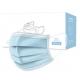 Adjustable  Disposable Non Woven Face Mask , Medical 3 Ply Disposable Blue Mask