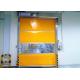 English Man Machine Interface Industrial High Speed Door For Warehouse