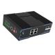 Managed Gigabit Ethernet Switch with 4 POE Ports and 4 SFP Slots