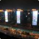 Cheaper price dot pixel source LED display building landscape light