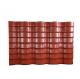 PVC Resin double roman roof tiles Corrugated Roofing Sheets 40mm Wave Height