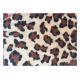 S Wave Brush Polyester Velvet Fabric Velboa Sofa Animal Printed