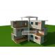 Standard Size Modular Container House Beautiful Practical Tiny Mobile Homes
