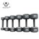 Durable Weights And Dumbbells Cast Iron Hex Gym Fitness Dumbbells Hammertone Finish