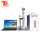 Hot Sales 30W Portable Mini Metal Fiber Laser Marking Machine With Laptop