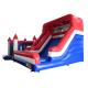 Tarpaulin Inflatable Large Slide / Playground Climbing Combo Bounce House