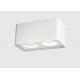 Double Head Square Surface Mount LED Lights for Art Galleries / Shopping Mall 2 * 7 W