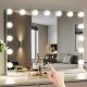 Large Hollywood Mirror And Lights 50x Magnifying For Home Makeup