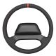 DIY Customized High Quality Car Auto Interior Accessories Suede Steering Wheel Cover for Land Rover Defender Discovery Range